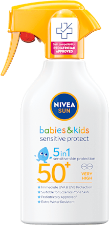 Otroški sprej za sončenje Babies & Kids Sensitive Protect, ZF 50+ NIVEA SUN