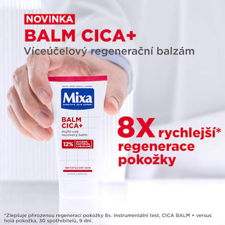 univerzální regenerační balzám Balm Cica+ Mixa