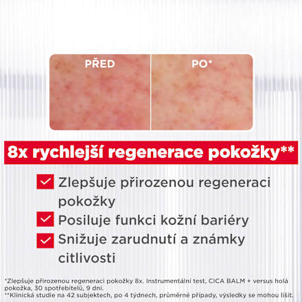 univerzální regenerační balzám Balm Cica+ Mixa
