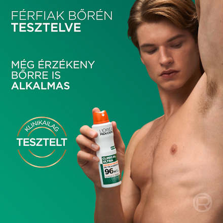 Férfi deo spray, Clinical ultra L'ORÉAL PARiS MEN EXPERT