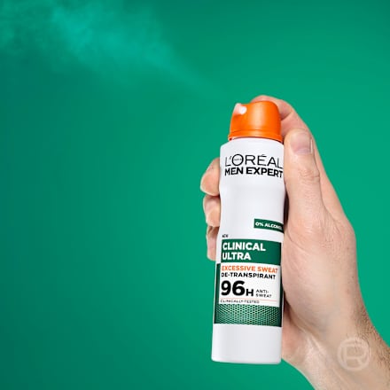 Pánsky antiperspirant v spreji Clinical Ultra 96h L'ORÉAL PARiS MEN EXPERT