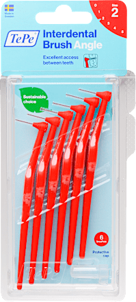 Fogköztisztító kefe 2 méret Angle, 6 db TePe