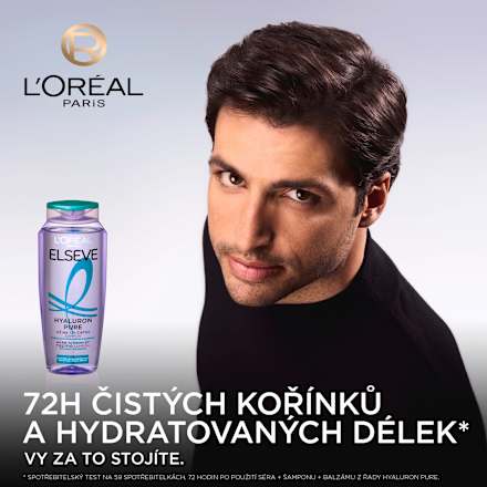 šampon na vlasy Hyaluron Pure  L'ORÉAL PARiS ELSEVE