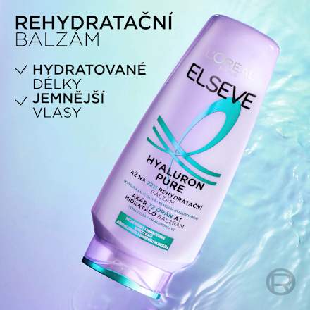 balzám na vlasy Hyaluron Pure  L'ORÉAL PARiS ELSEVE