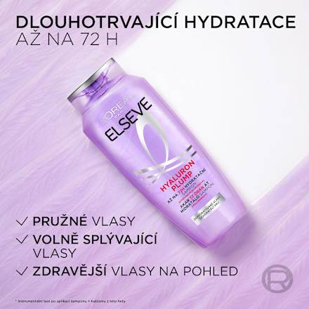 šampon na vlasy Hyaluron Plump L'ORÉAL PARiS ELSEVE