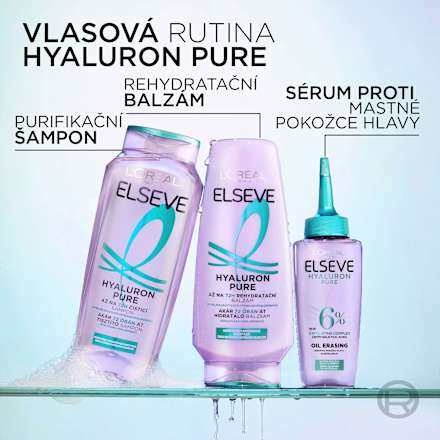 balzám na vlasy Hyaluron Pure  L'ORÉAL PARiS ELSEVE