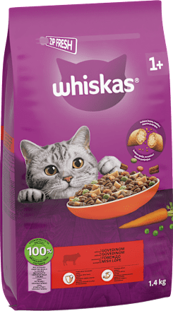 Suha hrana za odrasle mačke – govedina  Whiskas