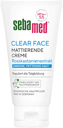 Gesichtscreme unreine, fettende Haut mattierend sebamed