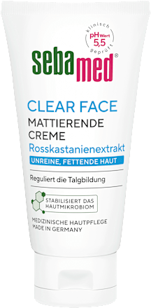 Gesichtscreme unreine, fettende Haut mattierend sebamed