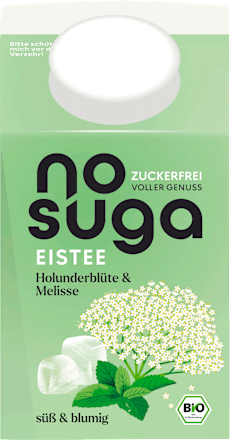 Eistee, Holunderblüte & Melisse nosuga
