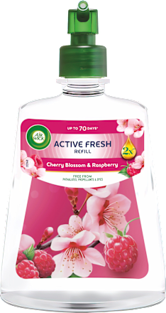Active Fresh punjenje za automatski osvježivač prostora Cherry Blossom &  Raspberry - refill AIR WICK