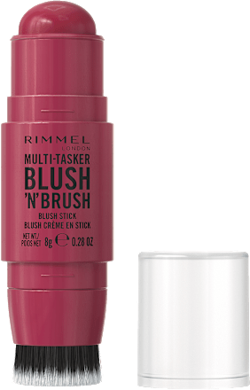 Róż w sztyfcie Multi-Tasker Blush’N’Brush 200 Fushia Glam RIMMEL LONDON
