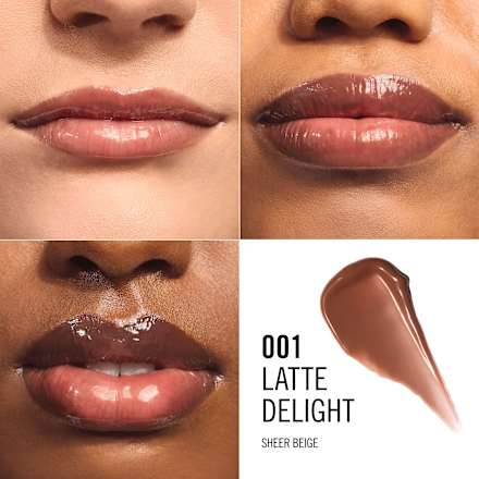 Balsam do ust Oh My Gloss Butter Me Up 001 Latte Delight RIMMEL LONDON