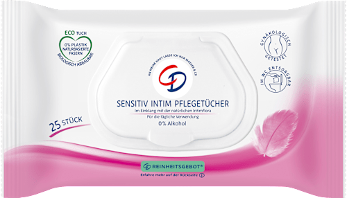 Intimpflegetücher Sensitiv CD