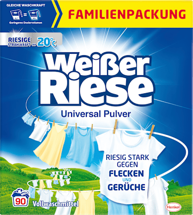Universalwaschmittel Pulver Weißer Riese