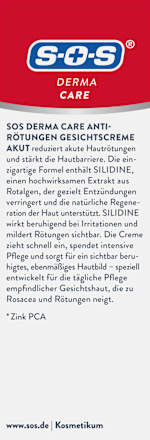 Gesichtscreme Anti-Rötungen Akut SOS