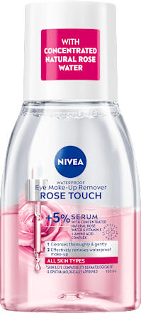 Dvojfázový odličovač očí a make-upu Rose Touch NIVEA