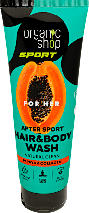 Sampon és tusfürdő nőknek 2in1 After Sport organic shop