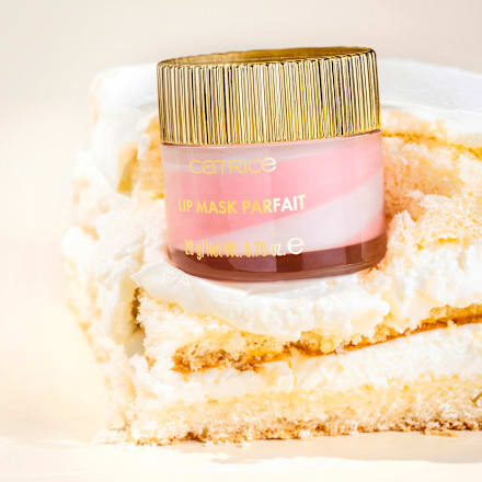 Parfait Pistachio Cream Delight maska za usne - 01 Vanilla Sweet Treat CATRICE