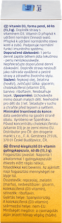 Vitamin D3, perlice Mivolis