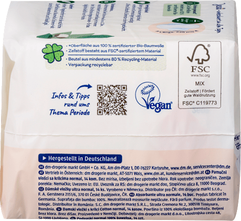 Hygienické vložky ultra Cotton normal Jessa