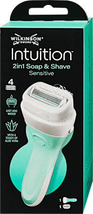 Damski brivnik Intuition 2 v 1 Soap & Shave Sensitive WILKINSON SWORD