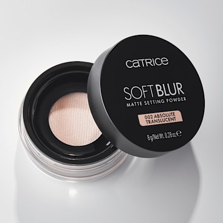 Soft Blur Matte Setting puder u prahu - 002 Absolute Translucent CATRICE