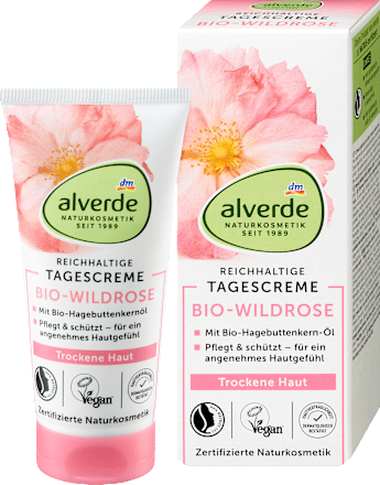 Dnevna krema od divlje ruže alverde NATURKOSMETIK