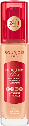 Tekući puder Healthy Mix Anti-Fatigue – 51.5C Rose Vanilla BOURJOIS PARIS