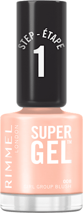 Lak za nohte Super Gel, 008 Girl Group Blush RIMMEL LONDON