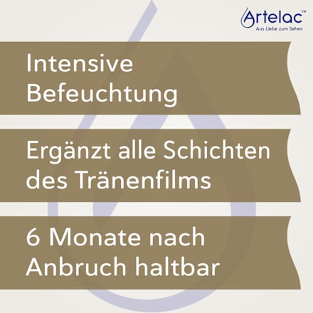 Artelac Complete MDO Augenbefeuchtungsmittel 2 x à 10ml Artelac
