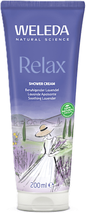 Relax levandulový sprchový krém WELEDA