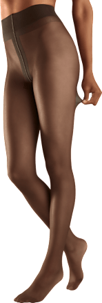 Hlačne nogavice 30 DEN, 38/40, mokka Fascino