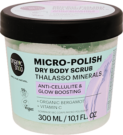 Suhi piling za telo Thalasso Minerals organic shop