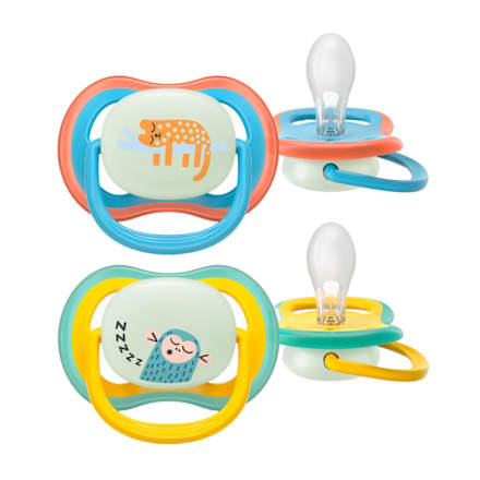Suzete ultra air de noapte 18+ luni PHILIPS AVENT