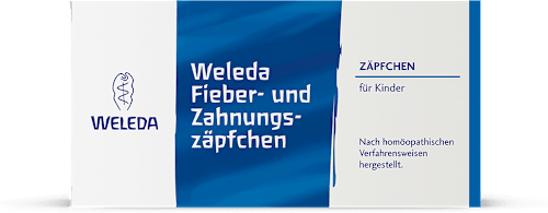 Weleda Fieber- und Zahnungszäpfchen für Kinder WELEDA