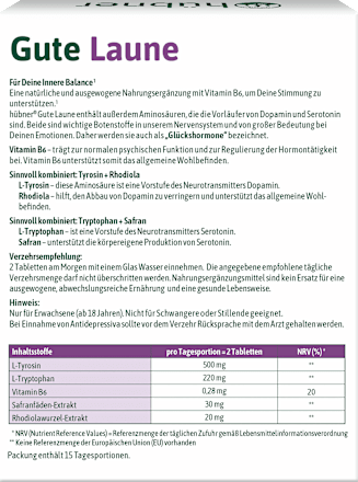 Gute Laune Tabletten hübner