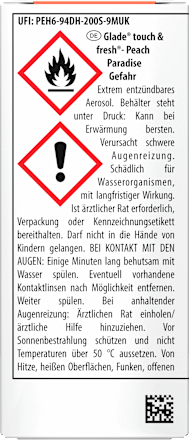 Duftspray Mini Touch & Fresh Nachfüller Peach Paradise glade