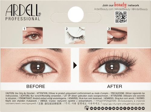 Künstliche Wimpern Fauxmink 821 Flutter (1 Paar) ARDELL