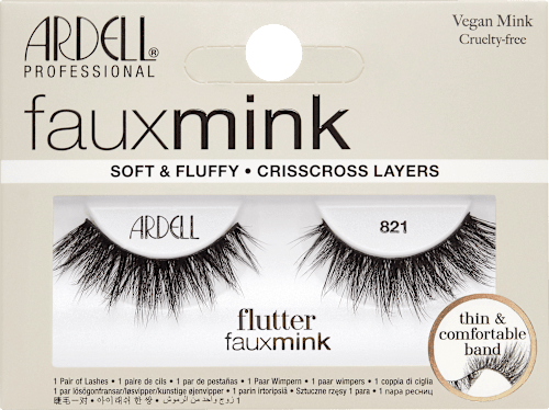 Künstliche Wimpern Fauxmink 821 Flutter (1 Paar) ARDELL