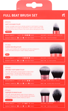 Make-Up Pinsel Set Full Beat Brush  REAL TECHNIQUES