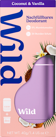 Deostick Coconut und Vanilla nachfüllbar Wild