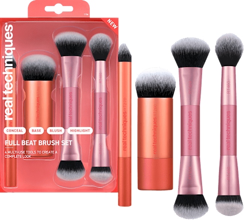Make-Up Pinsel Set Full Beat Brush  REAL TECHNIQUES