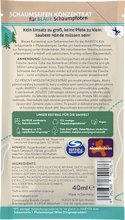 Schaumseife Kinder Konzentrat Nachfüllpack sortiert Mabyen