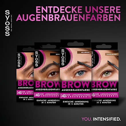 Augenbrauenfarbe Hellbraun 5-1 syoss