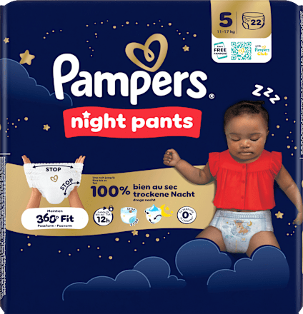 Baby Pants Night 5 (11-17 kg) Pampers