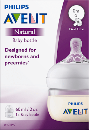 lahev Natural + savička Natural první průtok SCF039/17 PHILIPS AVENT
