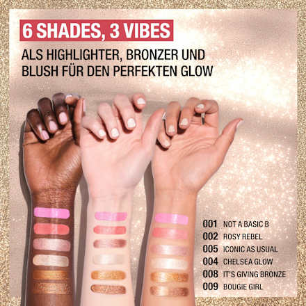 Highlighter Multi-Tasker Turbocharged Glow 004 Chelsea Glow MANHATTAN Cosmetics