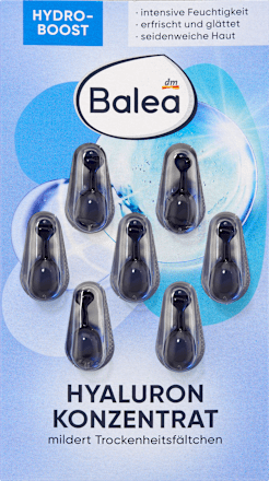 Капсули за лице Хиалуронов концентрат Balea