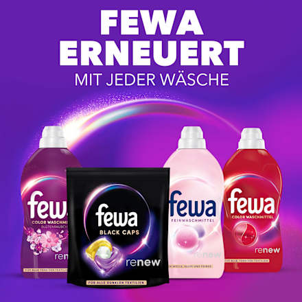 Colorwaschmittel Caps Renew Black Fewa
